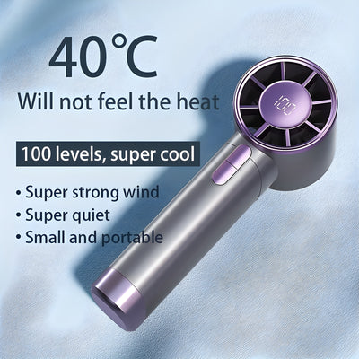 Draagbare USB Ventilator – Oplaadbaar & Krachtig