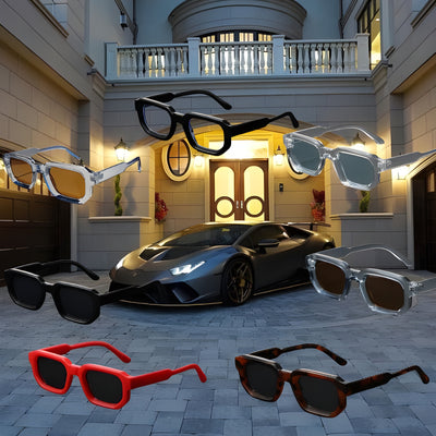 Stijlvolle zonnebrillen in meerdere kleurvarianten