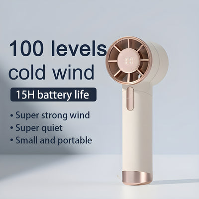 Draagbare USB Ventilator – Oplaadbaar & Krachtig